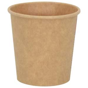 Papírové kelímky na kávu 1000 pcs 4oz 100ml hnědé - obrázek 2