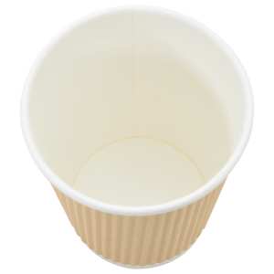 Papírové kelímky na kávu 500 pcs 8oz 200ml hnědé - obrázek 5