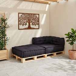 vidaXL Modulares Sofaelement Anthrazit 70x70x54 cm Stoff