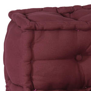 Modulární pohovka Maroon 70x70x54 Fabric - obrázek 13