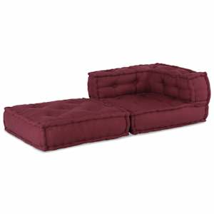 Modulární pohovka Maroon 70x70x54 Fabric - obrázek 6