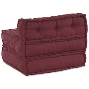 Modulární pohovka Maroon 70x70x54 Fabric - obrázek 8