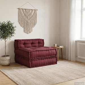 Modularna sedežna garnitura Maroon 70x70x54 Tkanina