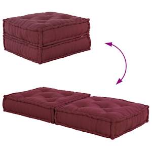 Modulární pohovka Maroon 70x70x36 Látka - obrázek 6