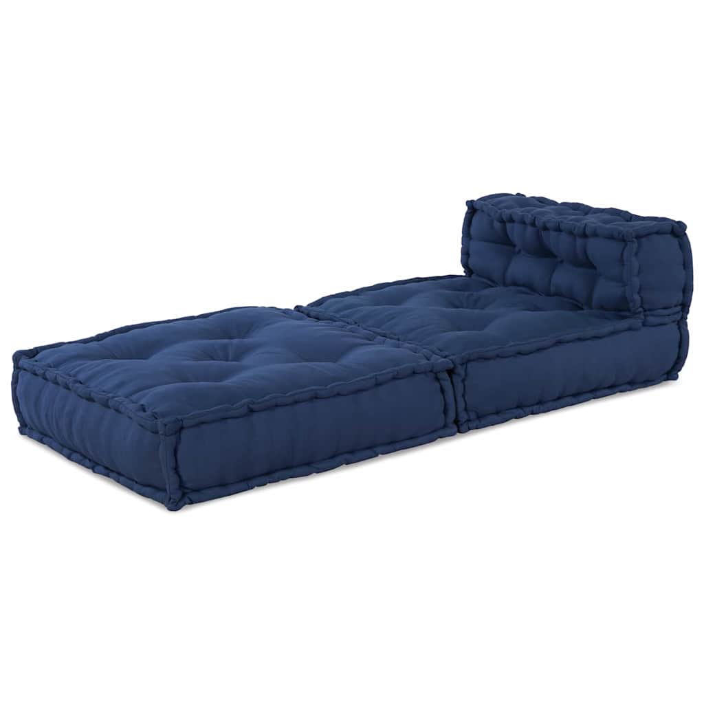 Modular Pouffe Indigo 70x70x54 Fabric