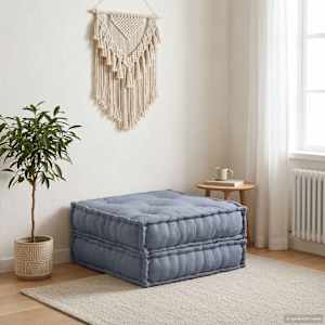 Modularna sedežna enota Siva 70 x 70 x 36 cm Blago