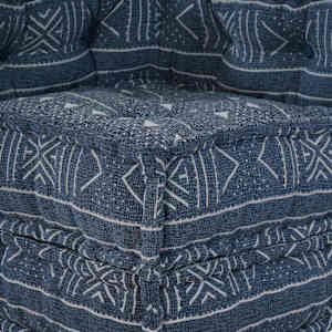 Modulová pohovka Indigo Potisk 70 x 70 x 56 cm Textil - obrázek 9