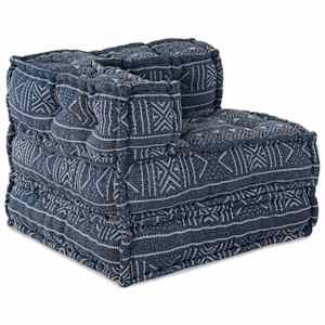 Modulová pohovka Indigo Potisk 70 x 70 x 56 cm Textil - obrázek 2