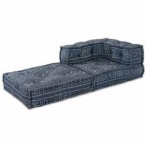 Modulová pohovka Indigo Potisk 70 x 70 x 56 cm Textil - obrázek 3