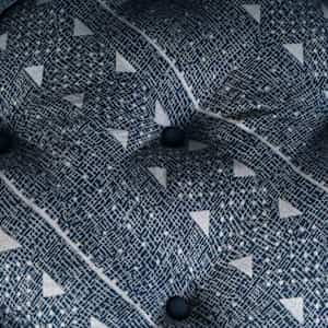 Modulární pohovka Indigo Potisk 70 x 70 x 36 cm textil - obrázek 6