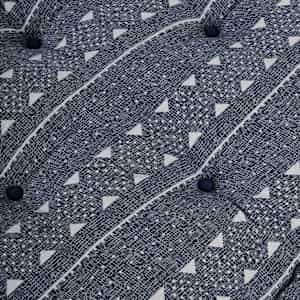 Modulární pohovka Indigo Potisk 120 x 80 x 12 cm textil - obrázek 5