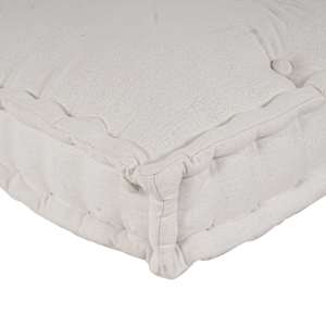 Polstrovaný pohovkový polštář 3 ks Textil Krémová - obrázek 8