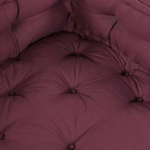 Polstrovaný pohovkový polštář 3 ks Textil Bordó - obrázek 7