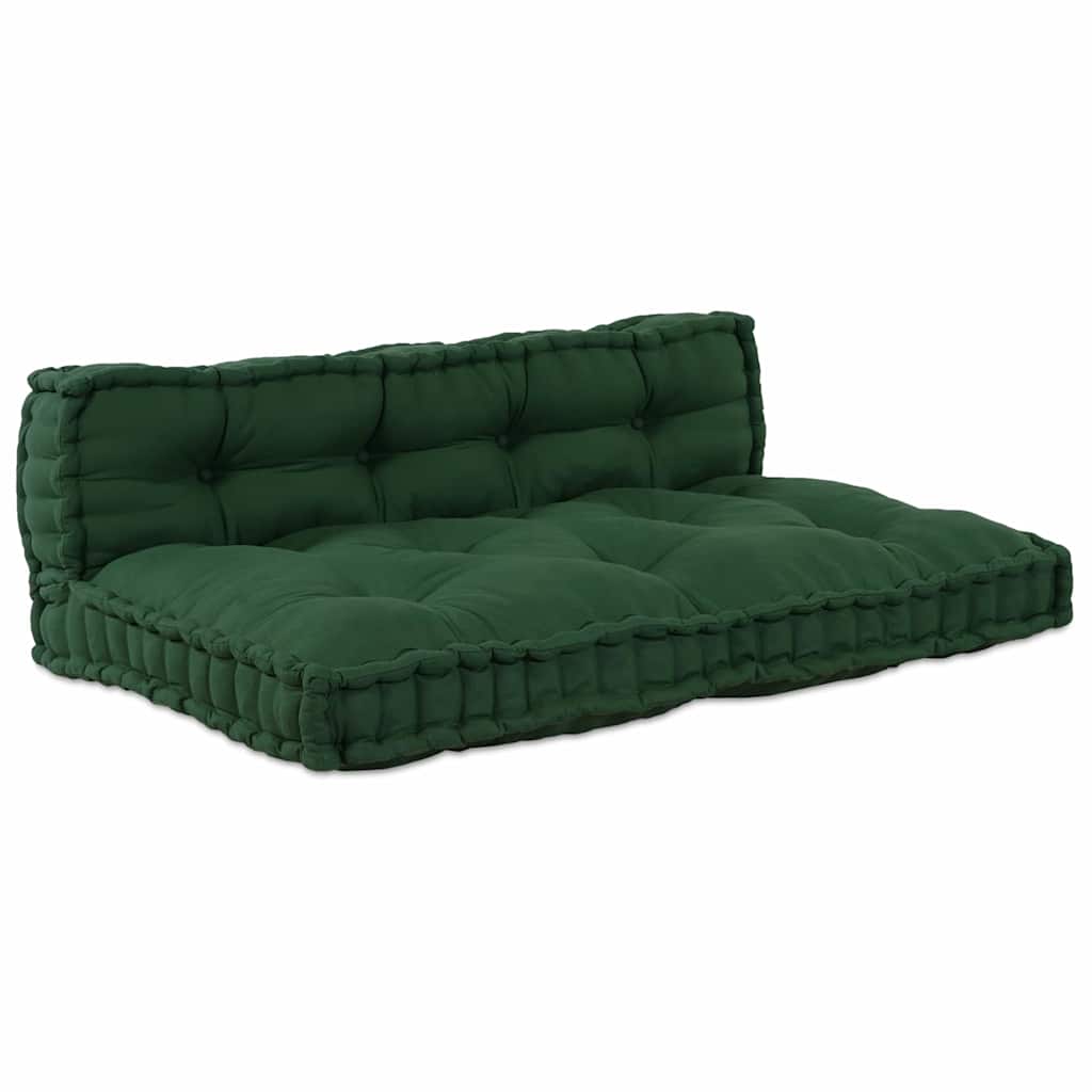 Palle Sofa Pude med Rygstøtte Grøn Stof