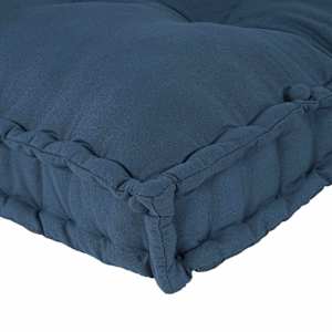 Polstrovaný pohovkový polštář 3 ks Textil Indigo - obrázek 8