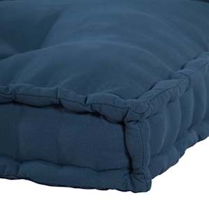 Polstrovaný pohovkový polštář 2 ks Textil Indigo - obrázek 8