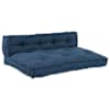 vidaXL Pallet diivanipatjade padi 2 tk kangas Indigo 120 x 80 x 38 cm