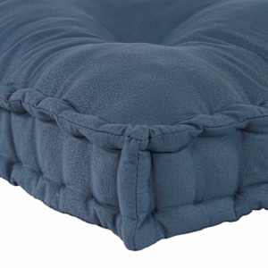 Polstrovaný pohovkový polštář Indigo 120 x 80 x 12 cm Textil - obrázek 6