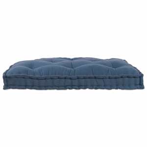 Polstrovaný pohovkový polštář Indigo 120 x 80 x 12 cm Textil - obrázek 4