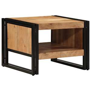 Konferenční stolek 50x50x38 cm Masivní dřevo Akácie - obrázek 3