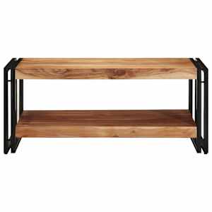 Konferenční stolek 90x50x38 cm masivní akáciové dřevo - obrázek 4