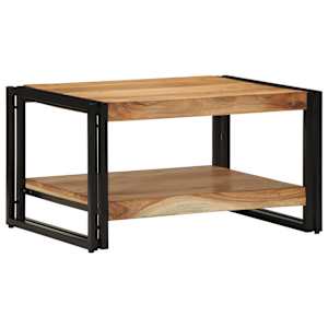 Konferenční stolek 70x50x38 cm Masivní dřevo Akácie - obrázek 3