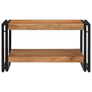 Konferenční stolek 70x50x38 cm Masivní dřevo Akácie - obrázek 4
