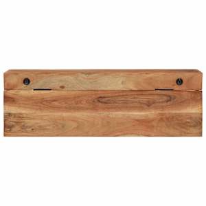 Věšák na kabáty Hnědá 73 x 19 x 23 cm Masivní akáciové dřevo - obrázek 6