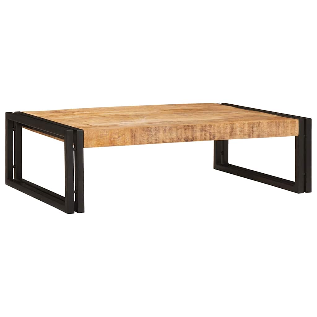 Badkamerplank 80 x 50 x 23 cm Massief mango hout, ijzer