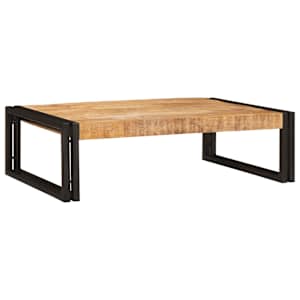 Polica za kopalnico Rjava 80 x 50 x 23 cm Trdo grobo mango les