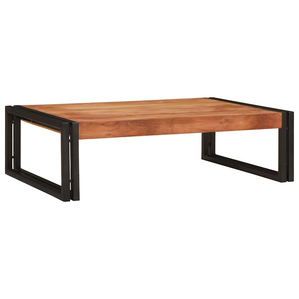 Badkamerplank 80 x 50 x 23 cm Massief mango hout, ijzer
