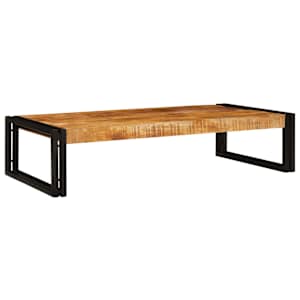 Koupelnová polička s policí Hnědá 100 x 50 x 23 cm - obrázek 3