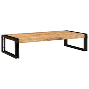 Koupelnová polička s policí Hnědá 100 x 50 x 23 cm - obrázek 6