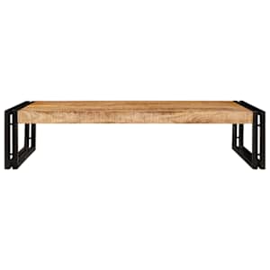 Koupelnová polička s policí Hnědá 100 x 50 x 23 cm - obrázek 4