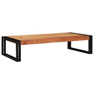Polica za kopalnico Rjava 100 x 50 x 23 cm Masiven les akacije