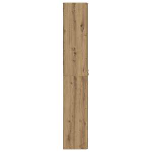 Skříň dub artisan 60 x 32 x 190 cm kompozitní dřevo - obrázek 4