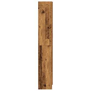 Skříň old wood 82,5 x 30,5 x 185 cm kompozitní dřevo - obrázek 4