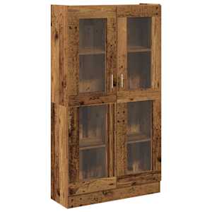 Skříň old wood 82,5 x 30,5 x 150 cm kompozitní dřevo - obrázek 2