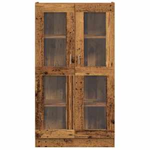 Skříň old wood 82,5 x 30,5 x 150 cm kompozitní dřevo - obrázek 4