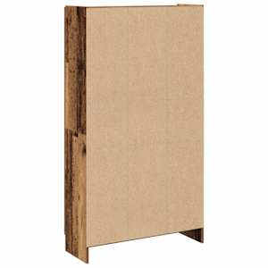 Skříň old wood 82,5 x 30,5 x 150 cm kompozitní dřevo - obrázek 5