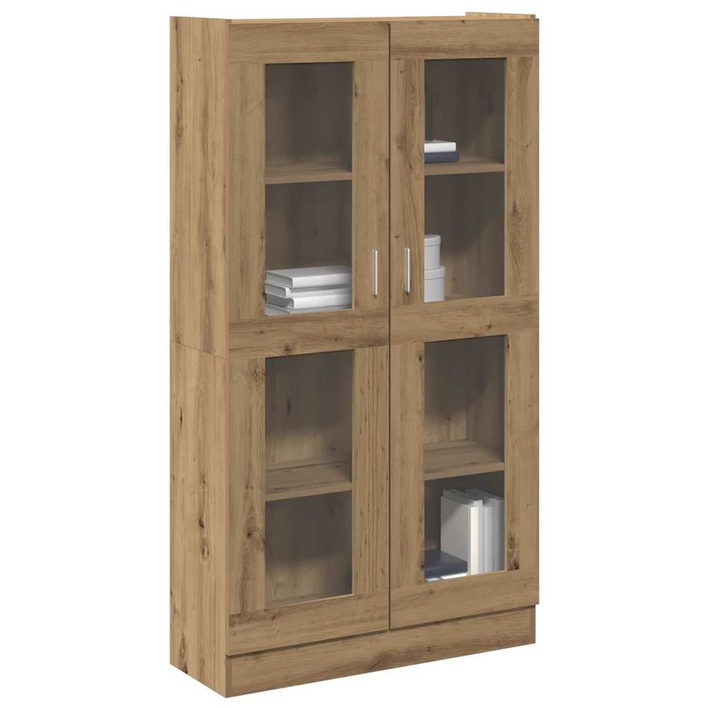 vidaXL Highboard Artisan-Eiche 82,5x30,5x150 cm Holzwerkstoff