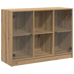Příborník dub artisan 102 x 37 x 75,5 cm kompozitní dřevo - obrázek 2