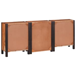 Servírovací skříň se zásuvkou 3 pcs Hnědá 55 x 30 x 75 cm - obrázek 7