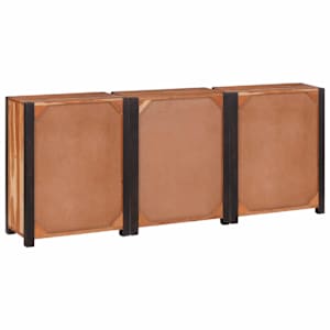 Servírovací skříň se zásuvkou 3 pcs Hnědá 165 x 30 x 75 cm - obrázek 7