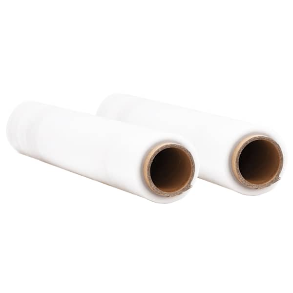 vidaXL Stretch Film 2 tk L&auml;bipaistev 23 &mu;m 50 cm x 150 m