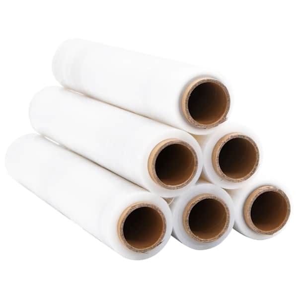 vidaXL Stretch Film 6 tk L&auml;bipaistev 20 &mu;m 50 cm x 300 m