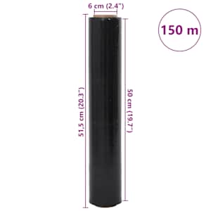 Stretch fólie 2 ks transparentní 17 μm 50 cm x 150 m - obrázek 7