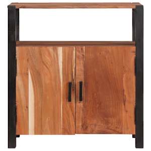 Servírovací skříň Hnědá 70 x 30 x 75 cm Masivní akátové dřevo - obrázek 5