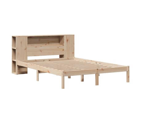 vidaXL Lit biblioth&egrave;que sans matelas 120x190 cm bois de pin massif