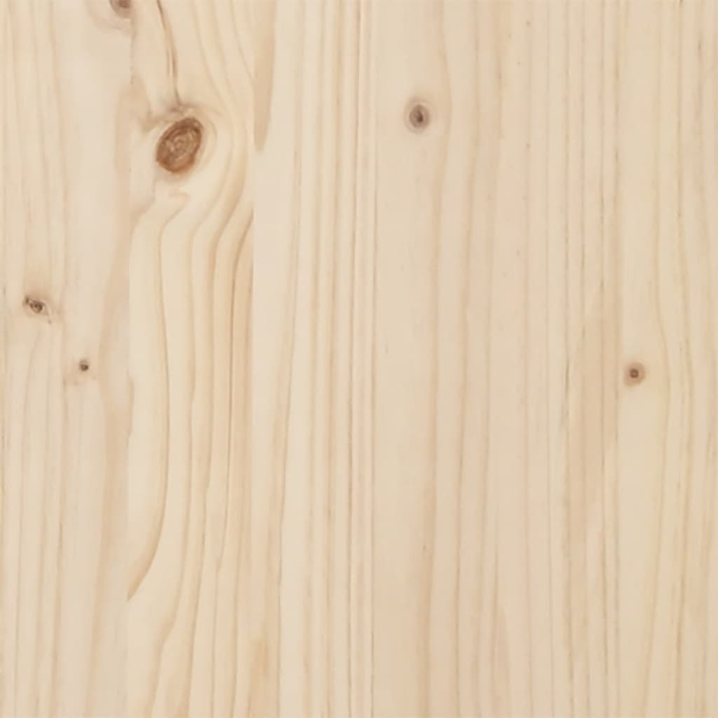 Sänky kirjahyllyllä ilman patjaa 120x200 cm täysi mänty - Image 11
